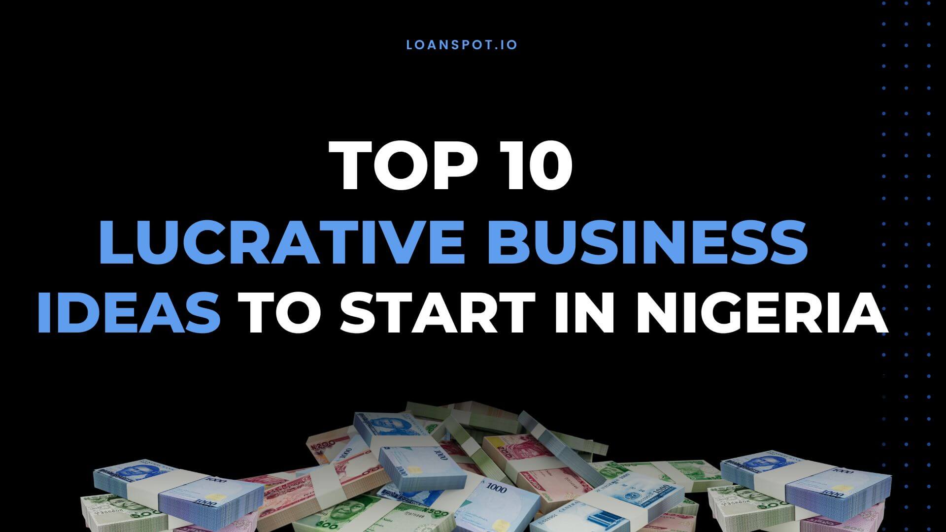 Top 10 Lucrative Business Ideas to Start in Nigeria