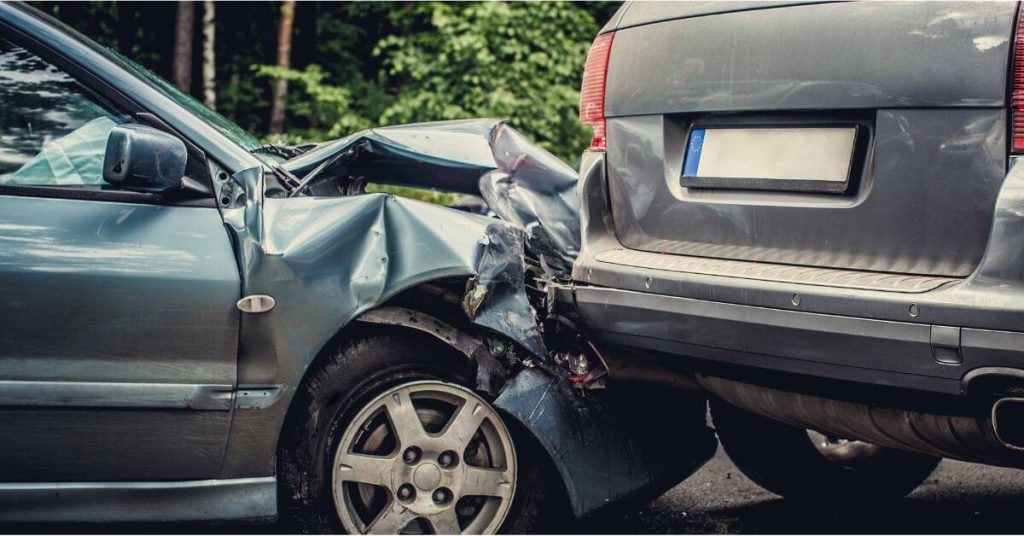 types of accidents involving vehicles